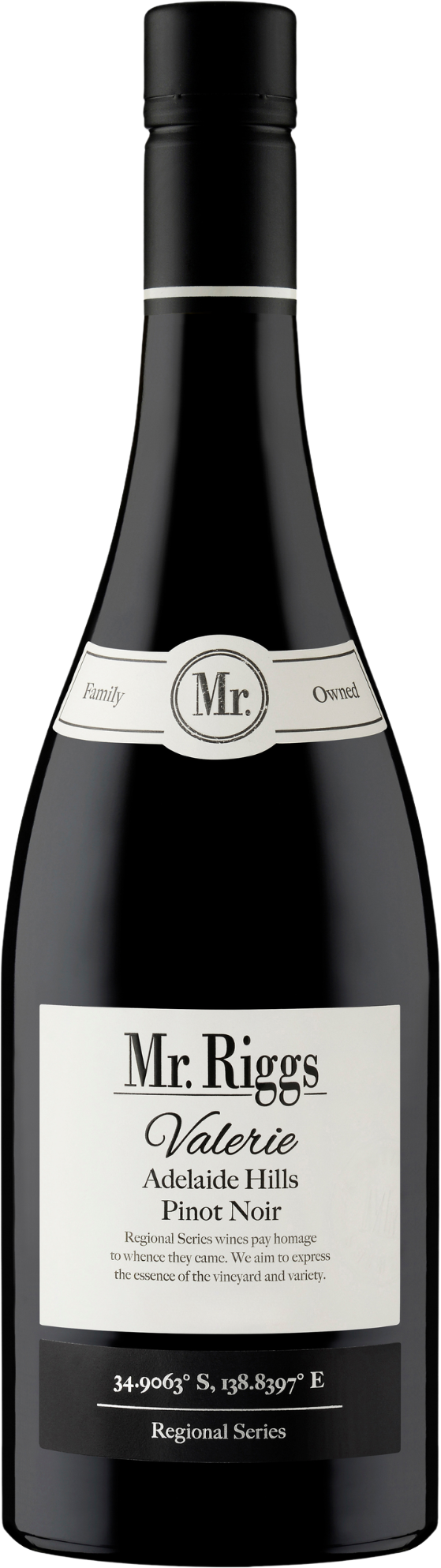 Mr Riggs Wine Company Valerie Pinot Noir 2023 Adelaide Hills bottle